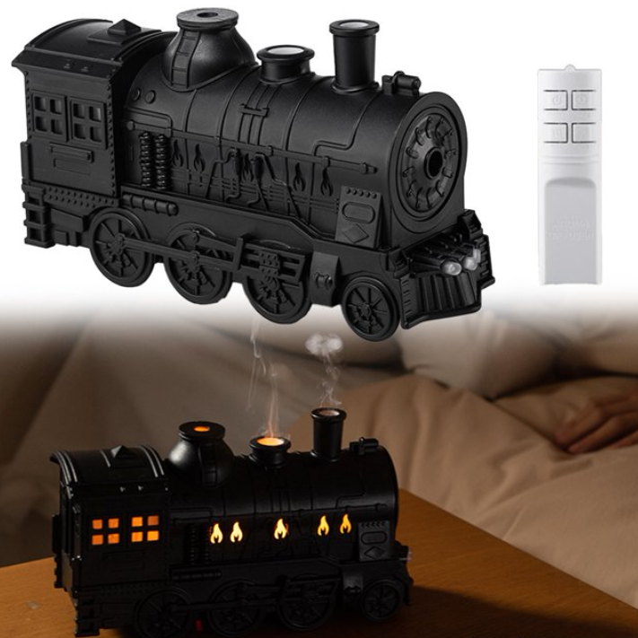 Home Fragrance Natural - 300ML小型静音超音波エッセンシャルオイルディフューザー、アロマセラピー加湿器、リモコン付き、家庭、オフィス、寝室用空気清浄機