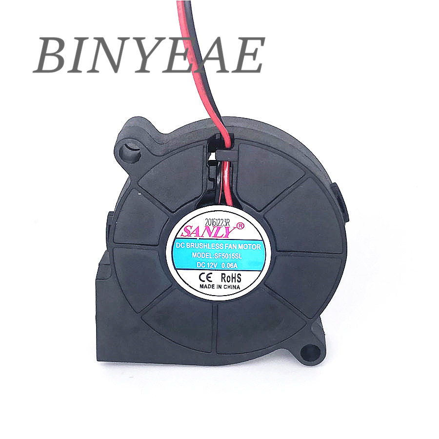 Home Fragrance Oils - 除湿機サーバー用のsanly-工業用ブロワー、冷却ファン、2ピン、sf5015sm、12v、0.06a、0.08a、5cm、5015、50x50x15mm
