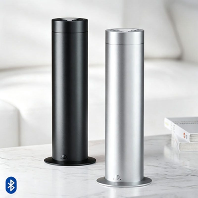 Home Fragrance Oils For Diffusers - スマートウォーターレスアロマディフューザー Bluetoothアプリ制御フレグランスマシン セントオイルエッセンシャルディフューザー 空気清浄機 ホームオフィス用