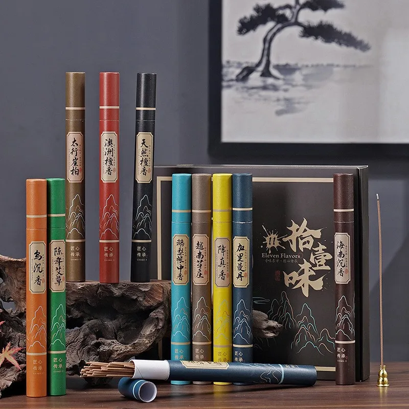 Home Fragrance Gift Box - 快適な天然木のサンダル,家庭用の和風アクセサリー,睡眠中,中国のアロマテラピー,40
