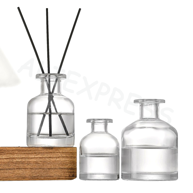 Home Fragrance Refill - リードディフューザーエッセンシャルオイルボトルオイルディフューザースティック1個50mlホームフレグランスディフューザーボトルパーティーギフトガラス容器