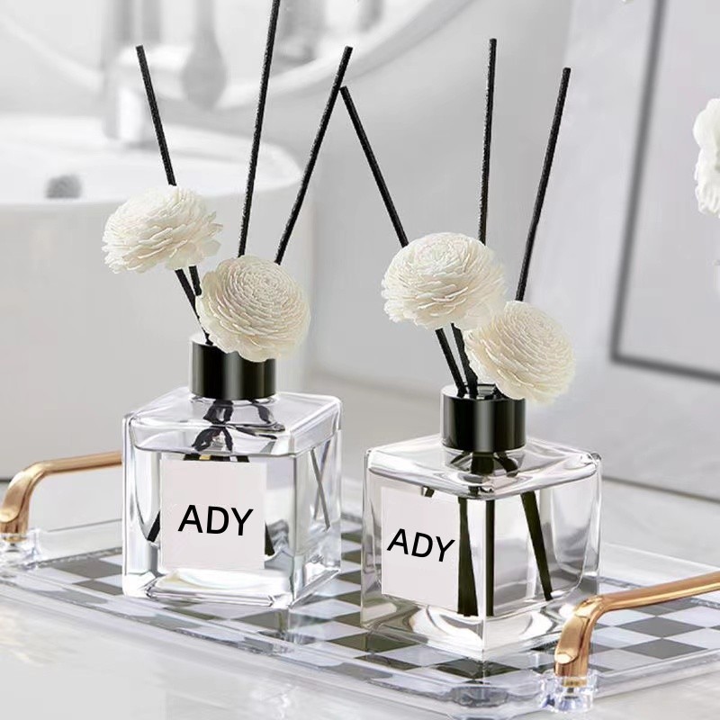 Home Fragrance Aroma - 50ml アロマリードディフューザーオイル 家庭用 車用 芳香剤 部屋の消臭剤