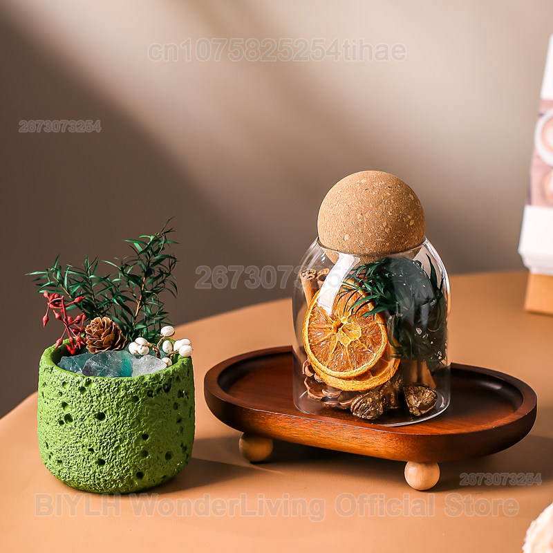 ディフューザーストーンオーナメントセメントディフューザースト - Home Fragrance Jar のレビューと価格