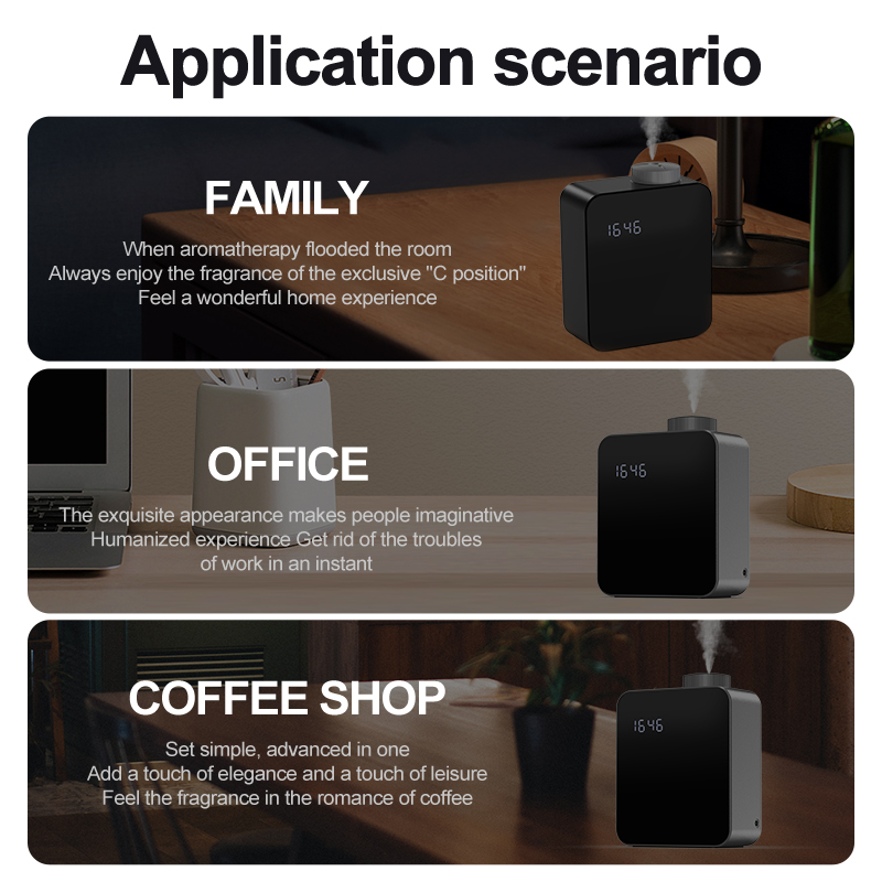 アルミ合金製アロマディフューザー、アプリ操作対応、ホテル、マ - Home Fragrance Oils For Diffusers のレビューと価格