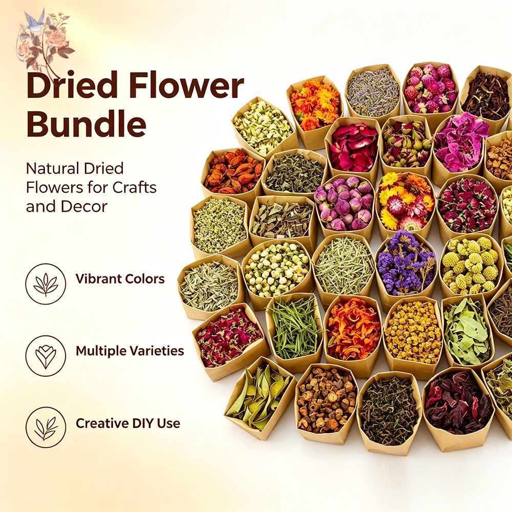 乾燥ハーブキット 花の植物原料 手芸用ハーブクラフトセット  - Fragrance Your Home のレビューと価格