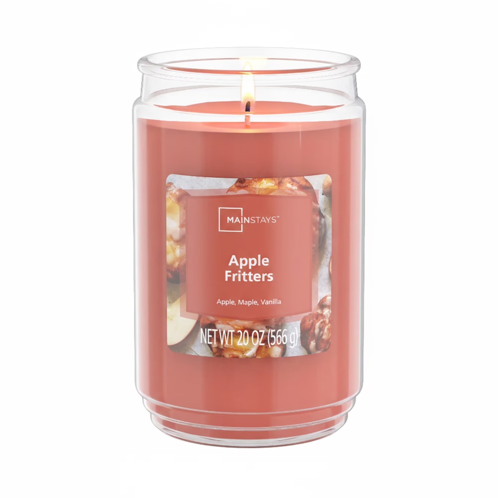 アップルフリッターズの香りのキャンドル（ガラス瓶入り、シング - Home Fragrance Jar のレビューと価格