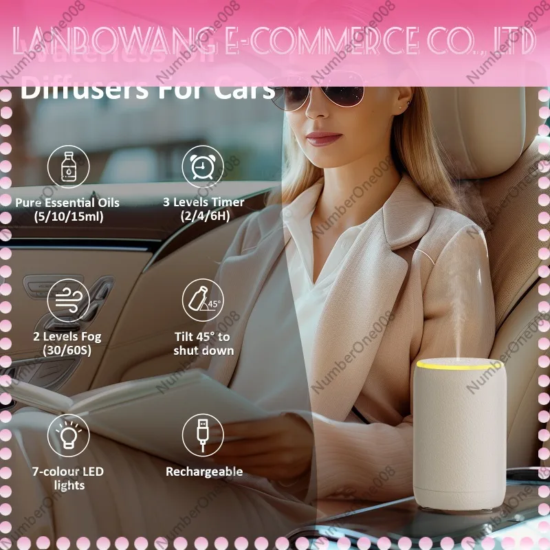 コールドミストアロマディフューザー、静音エッセンシャルオイル - Home Fragrance Aroma のレビューと価格