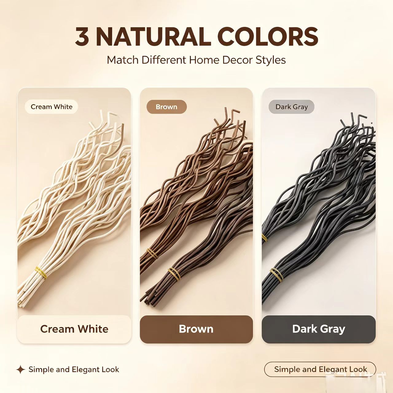 20 個の長い波状籐リードディフューザースティックフレグラン - Home Fragrance Refill のレビューと価格