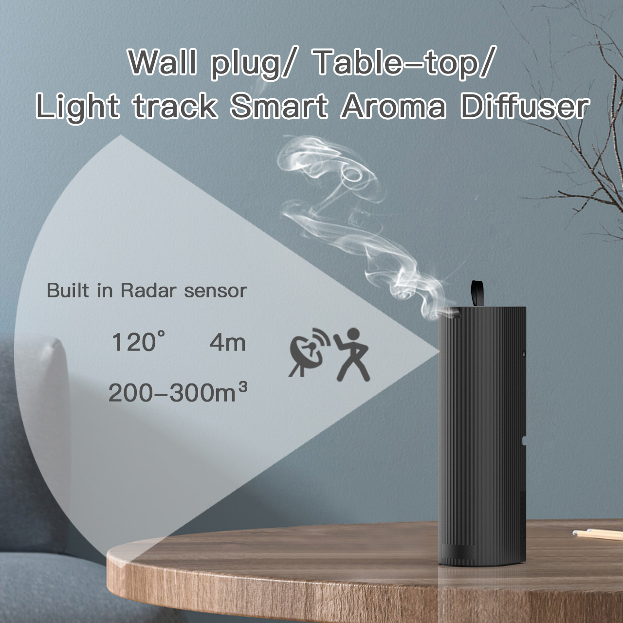 ポータブルBluetoothアロマディフューザー、Bluet - Home Fragrance Aroma のレビューと価格