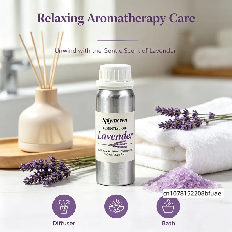 100ml 純粋な天然ラベンダーアロマオイル、リードディフュ - Home Fragrance Natural のレビューと価格