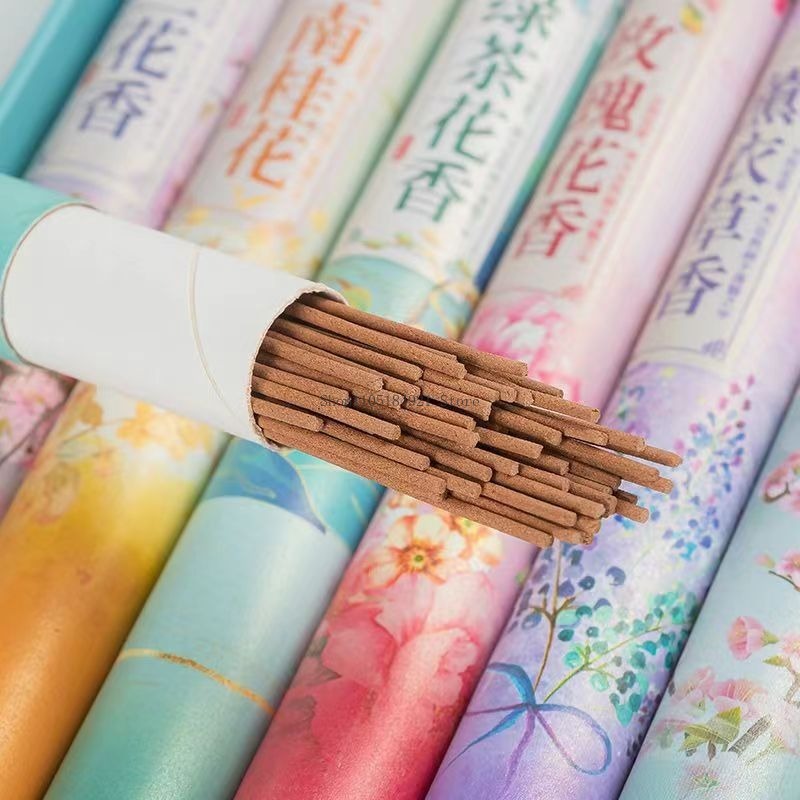 7種類の天然植物の花の香りスティックインセンスギフトボックス - Home Fragrance Gift Box のレビューと価格