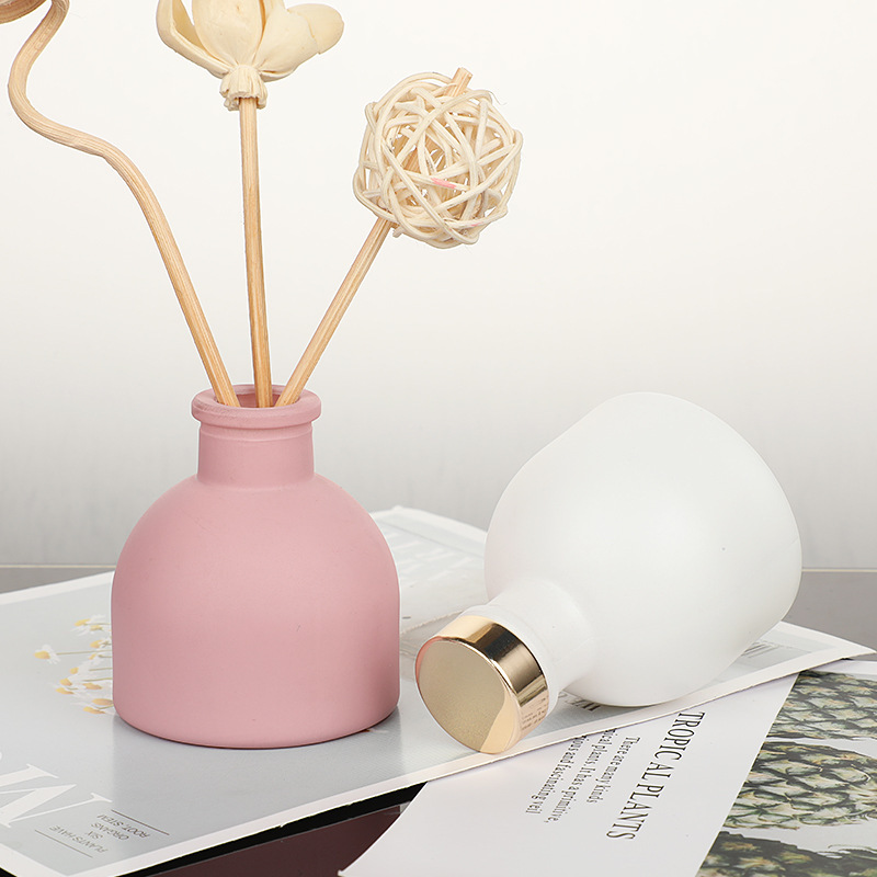 1pc 50 ミリリットル空のピンク/ホワイト/イエロー/ブ - Home Fragrance Jar のレビューと価格