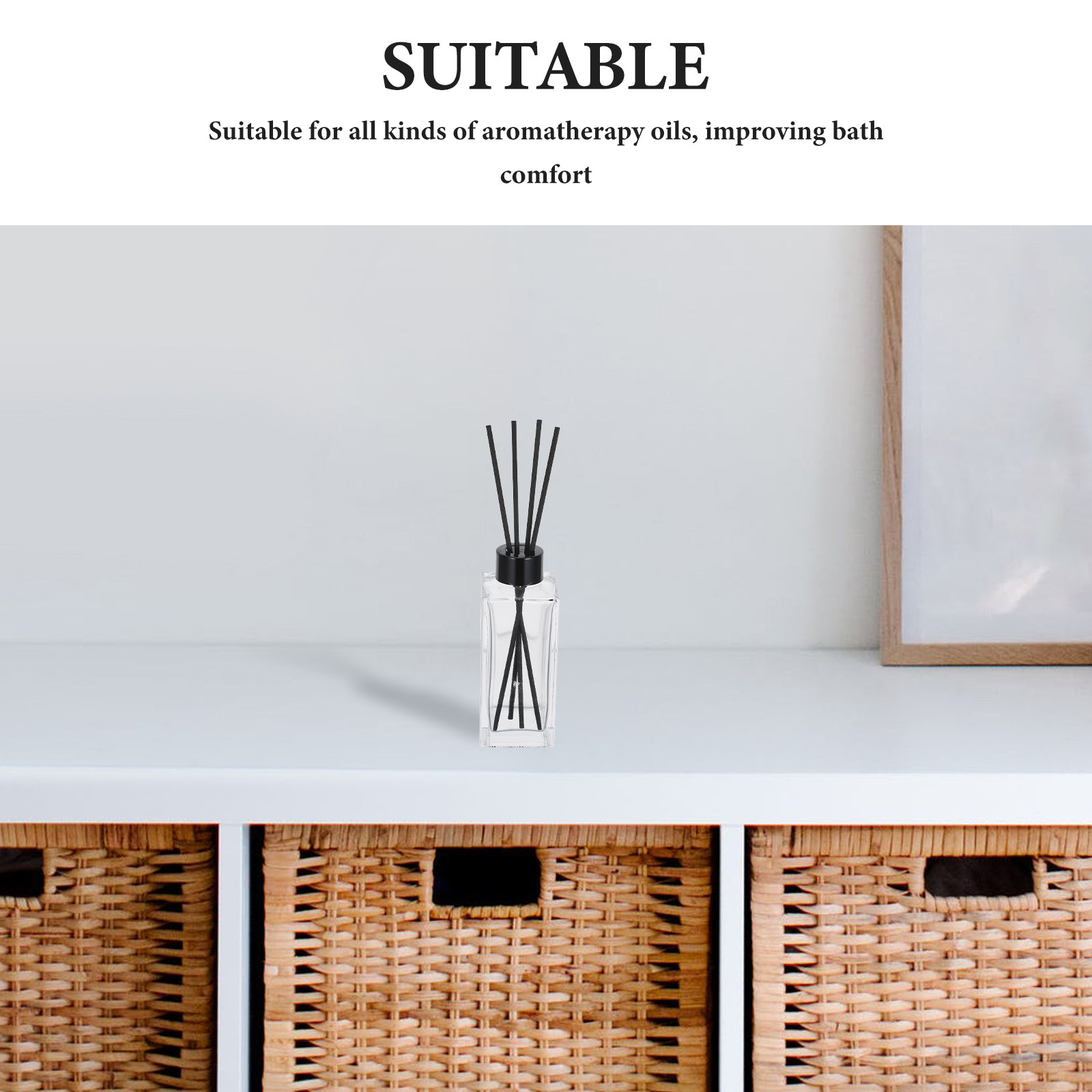4 セットバスルームフレグランスディフューザーリード小型ミニ - Home Fragrance For Diffuser のレビューと価格