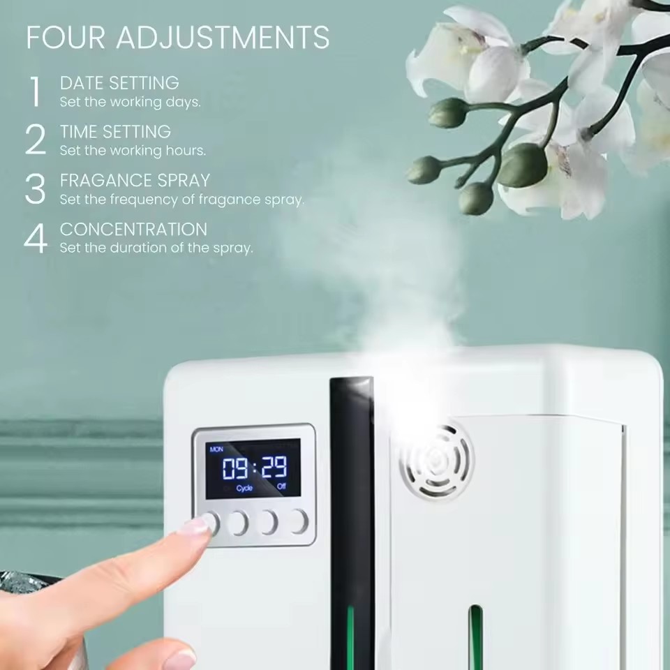 水を使わない香りディフューザー Bluetoothアプリ制御 - Home Fragrance Oils For Diffusers のレビューと価格
