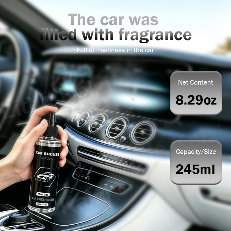 1個入り 245ml 車用芳香剤スプレー、8種類の香り、車と - Home Fragrance Long Lasting のレビューと価格