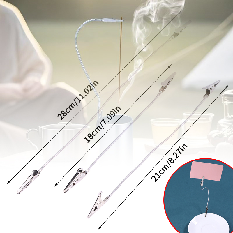 10 個双頭金属線香クリップ蚊コイルホルダー香炉ユニバーサル - Home Fragrance For Diffuser のレビューと価格