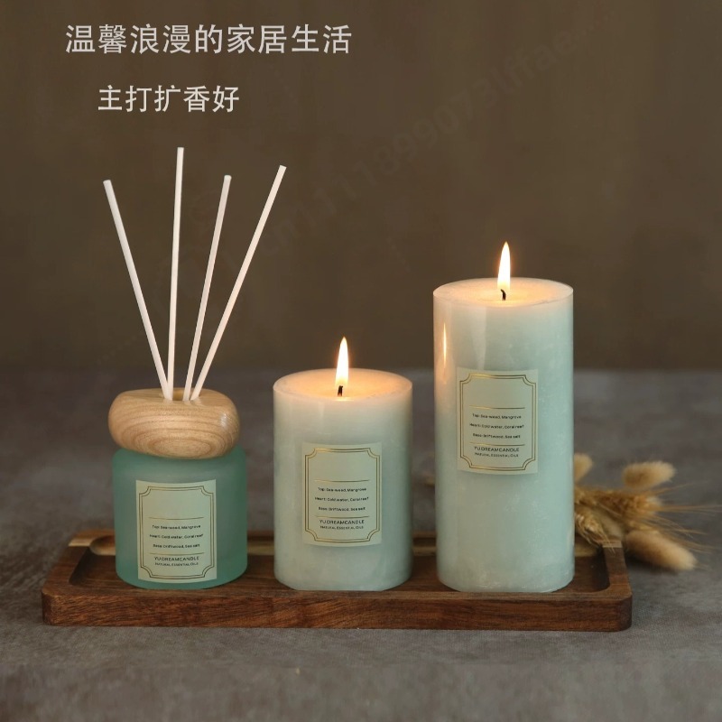 大型ガラス製アロマキャンドルギフトボックス 長持ちする香り  - Home Fragrance Gift Box のレビューと価格