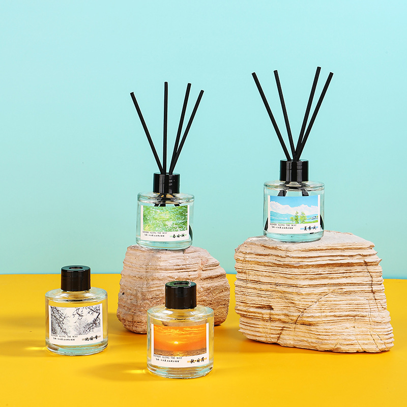 50ml 古代中国風リードディフューザーオイル 4種類の香り - Home Fragrance Long Lasting のレビューと価格