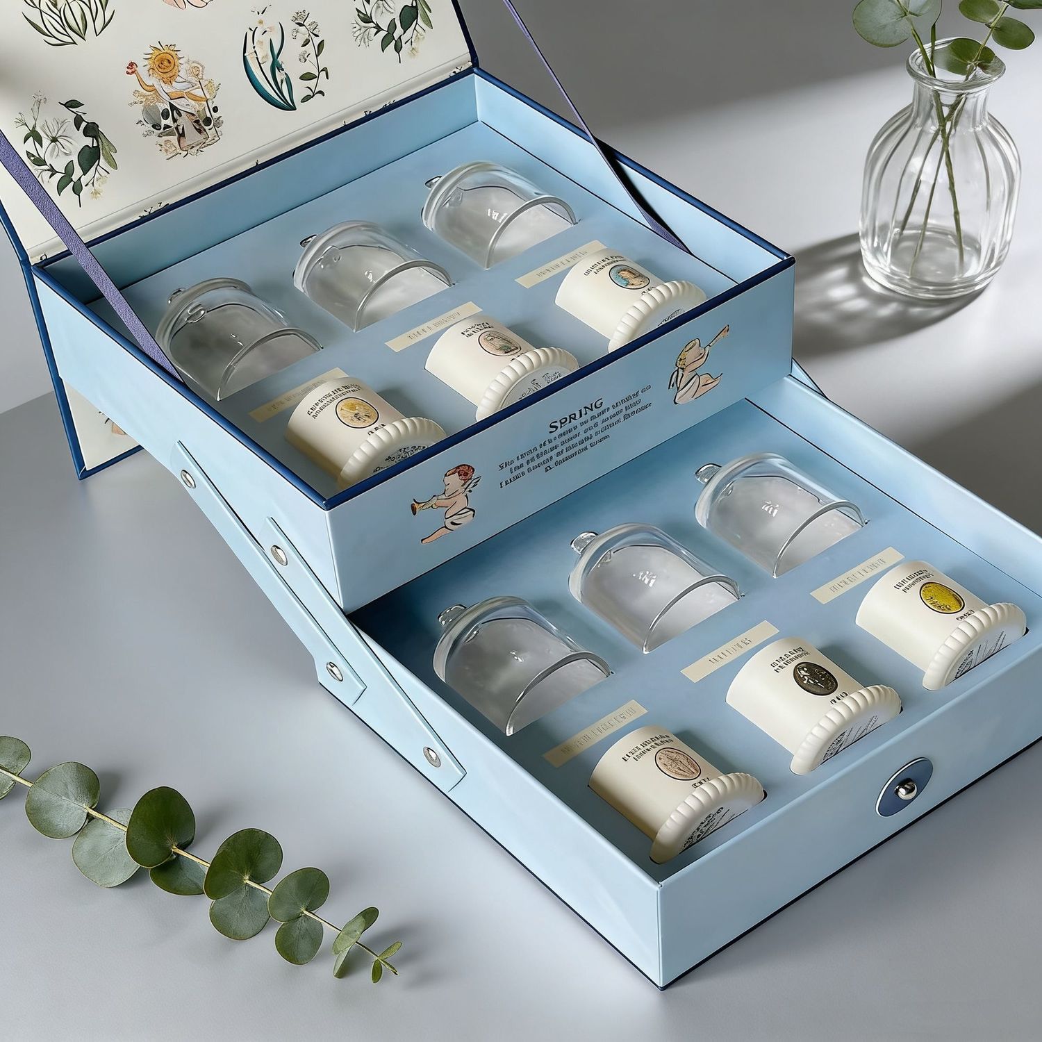 植物エキス精油ベルジャーフレグランスギフトセット - 香り付 - Fragrance Your Home のレビューと価格