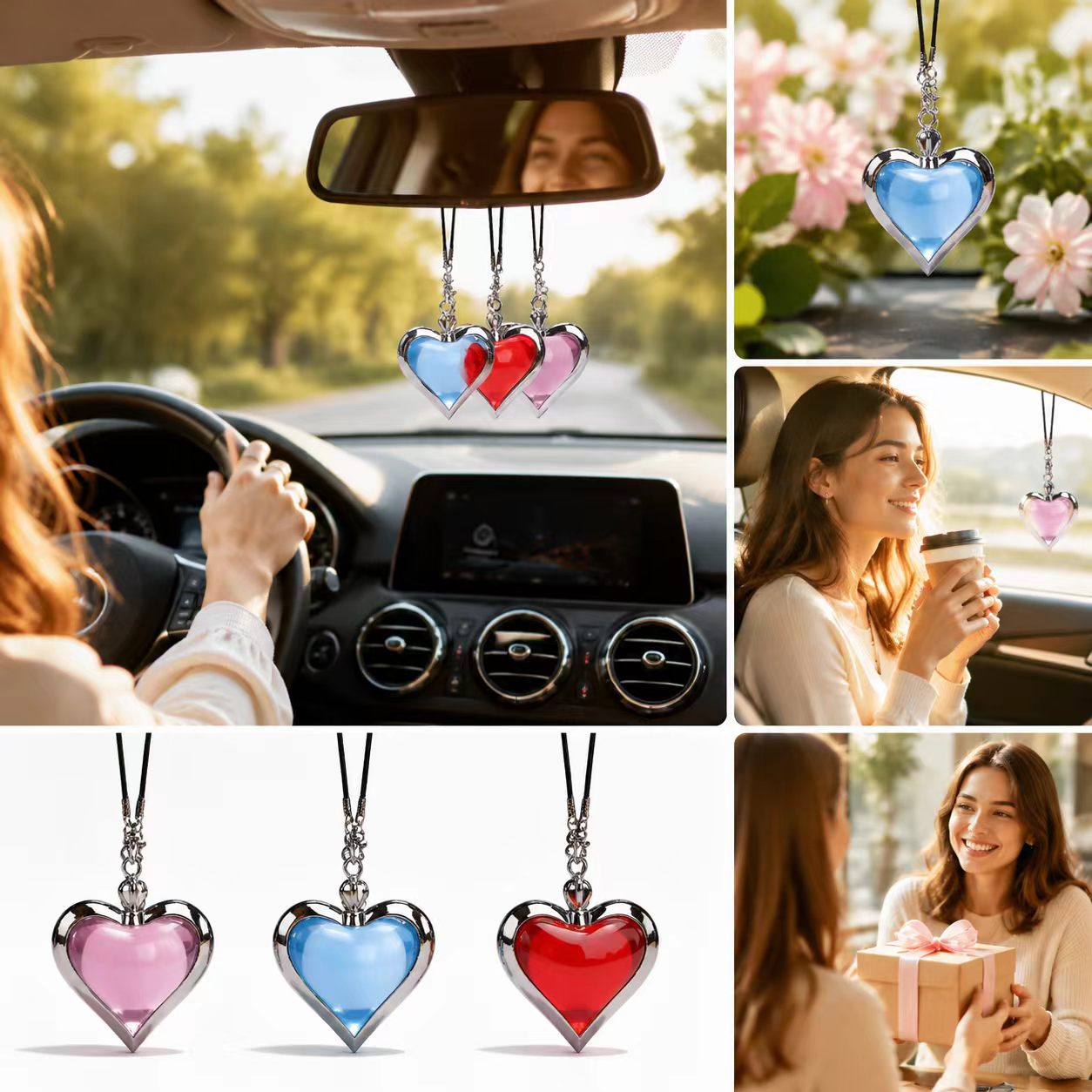 22ml車用芳香剤ペンダント、車用6種類の香り、長持ちするフ - Fragrance Your Home のレビューと価格